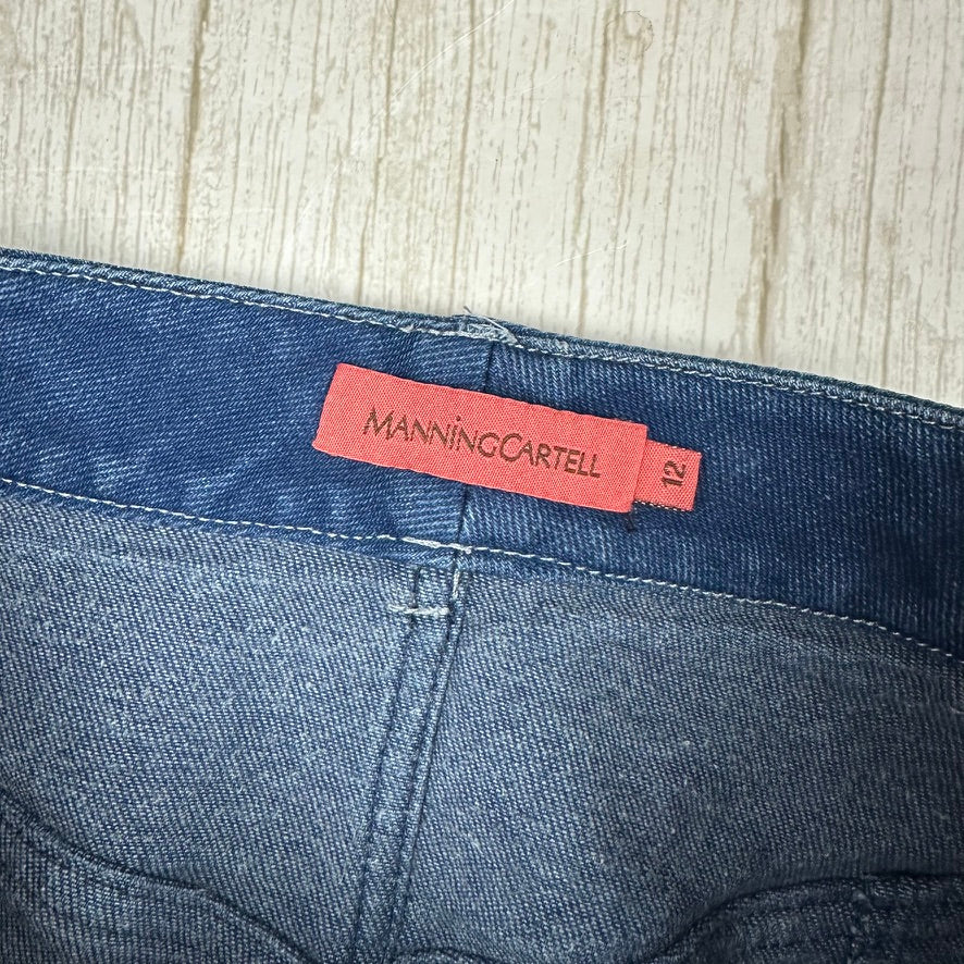 Manning Cartell Australian Made Slim Straight Jeans- Size 12
