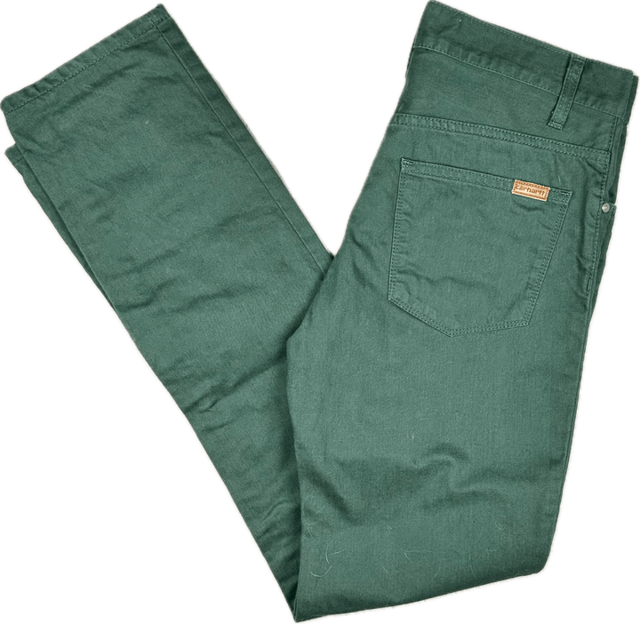 Carhartt Mens Green 'Ziggy' Jeans - Size 30/32