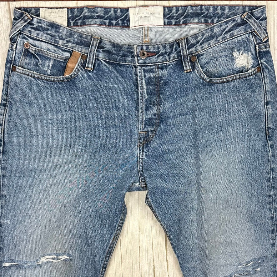 Paul Smith Red Ear Straight Leg Denim Jeans - Size 36R