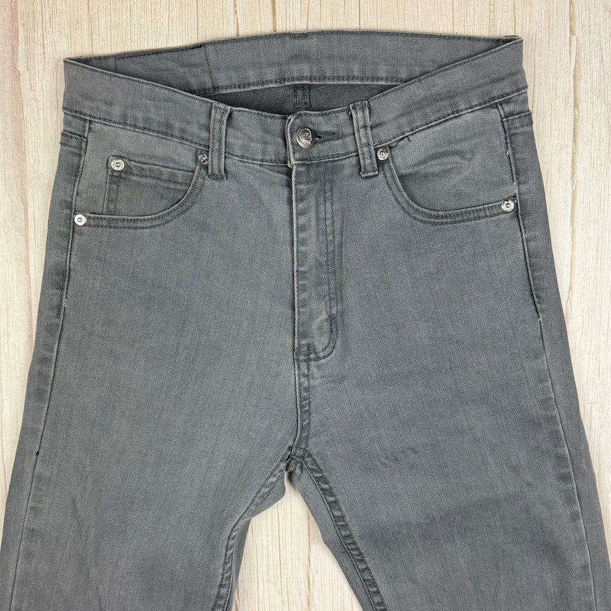 Cheap Monday 'Second Skin Upper Grey' Skinny Jeans - Size 30/32