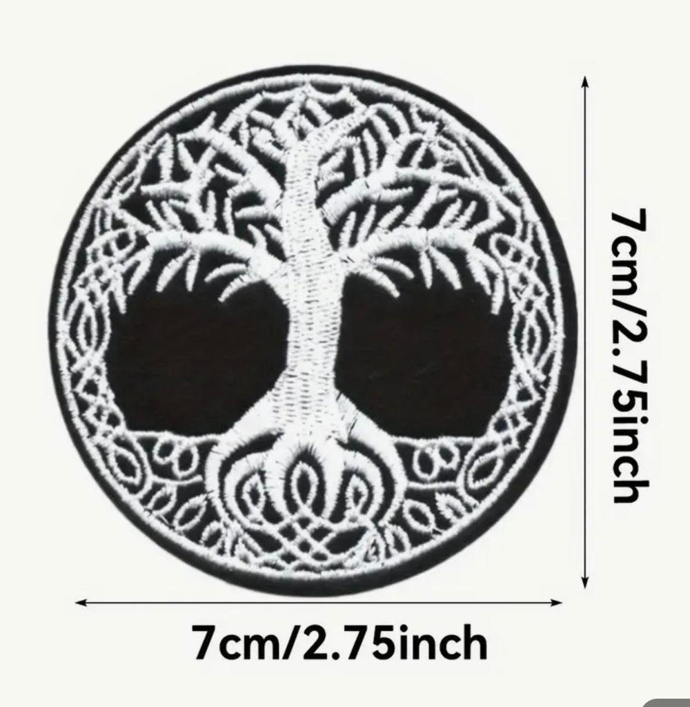 Tree of Life- Embroidered Patch - Jean Pool