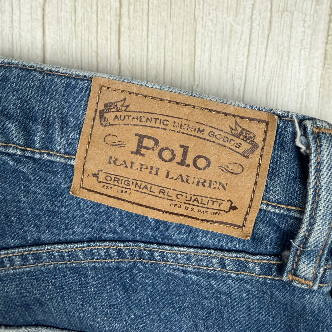Polo Ralph Lauren 'Slim Boyfriend' Patchwork Denim Jeans - Size 26