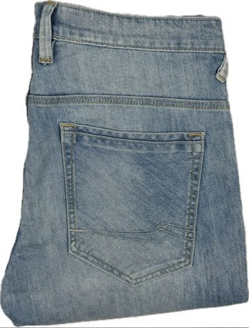 Angelo Litrico Mens Straight Slim Fit Jeans - Size 36S
