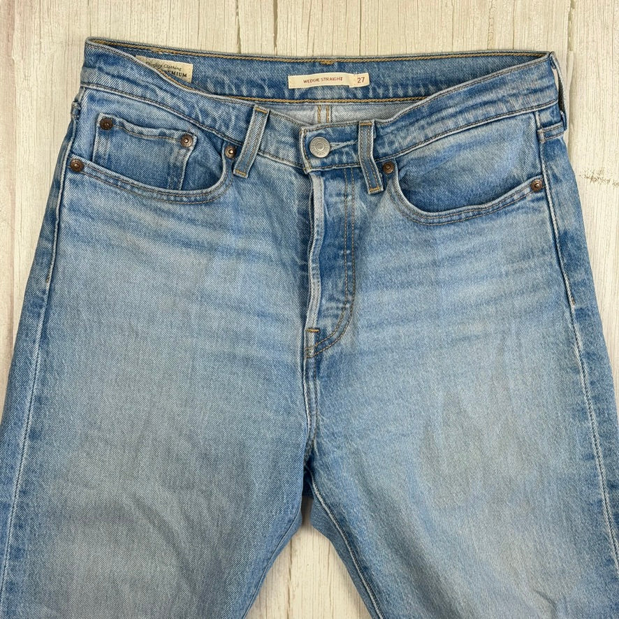 Levis Ladies Levis Premium ‘Wedgie Straight’ Jeans   - Size 27