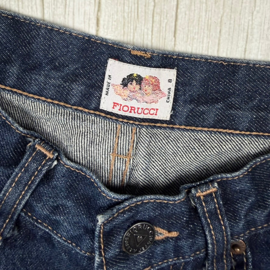 Fiorucci 90's Low Rise Bootcut  Denim Jeans- Suit Size 6