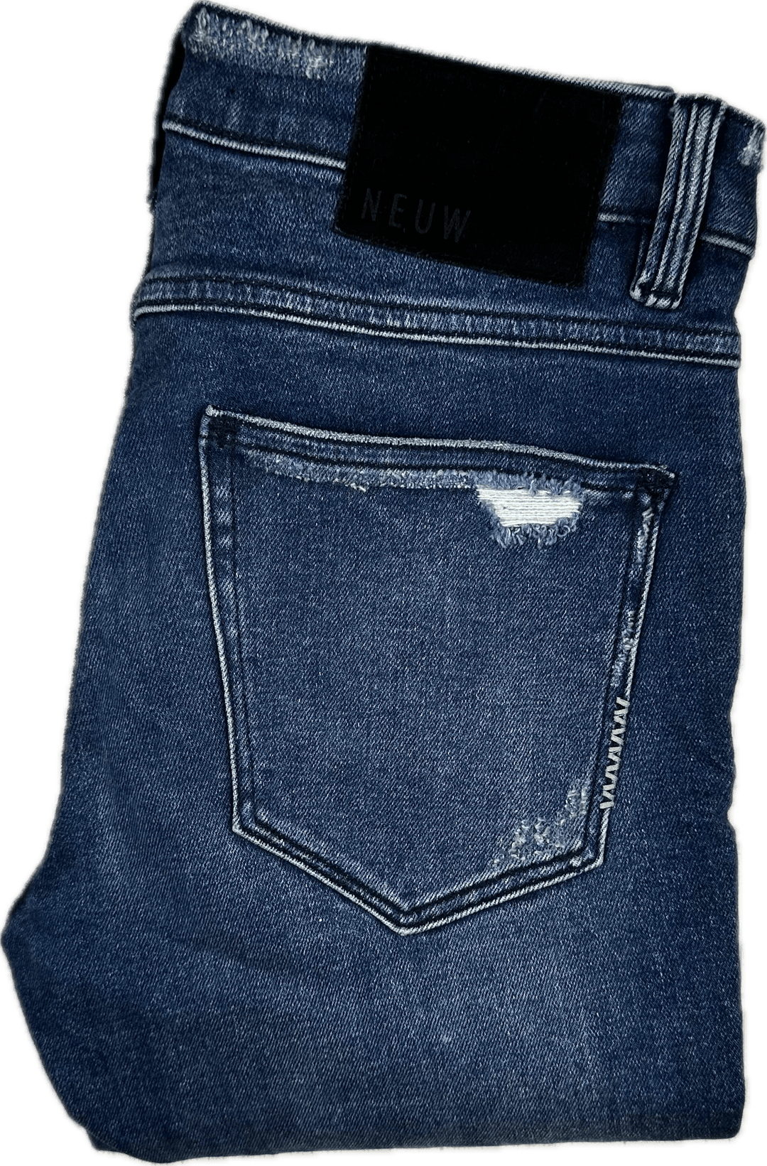 NEUW Mens 'IGGY Skinny' Busted Exodus Jeans - Size 29/32