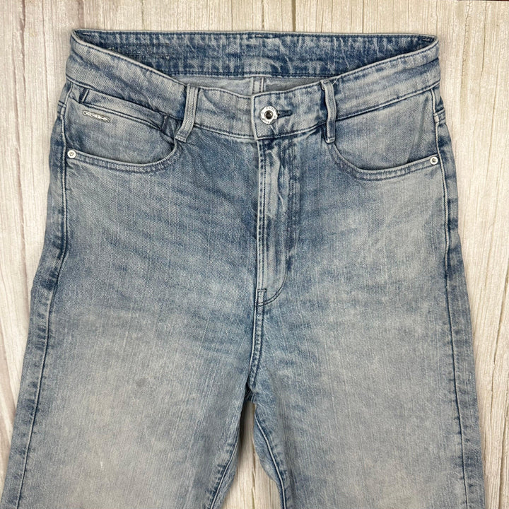 G Star RAW Womens 'Tedie' Ultra High Straight Ankle Jeans -Size 28