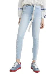 NWT- Desigual Embroidered Ladies Skinny Jeans- Size 24