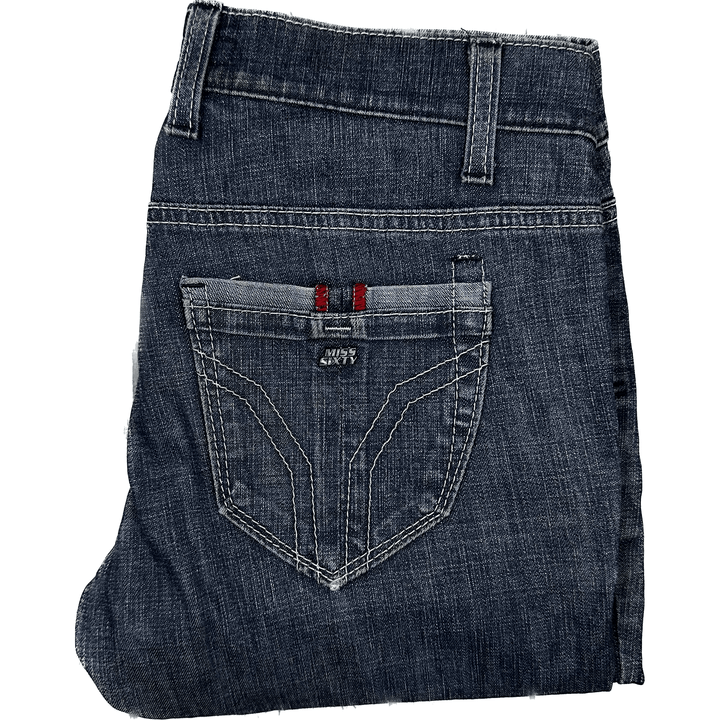 Miss Sixty 'Kate' Low Rise Split Hem Crop Jeans -Size 31 - Jean Pool
