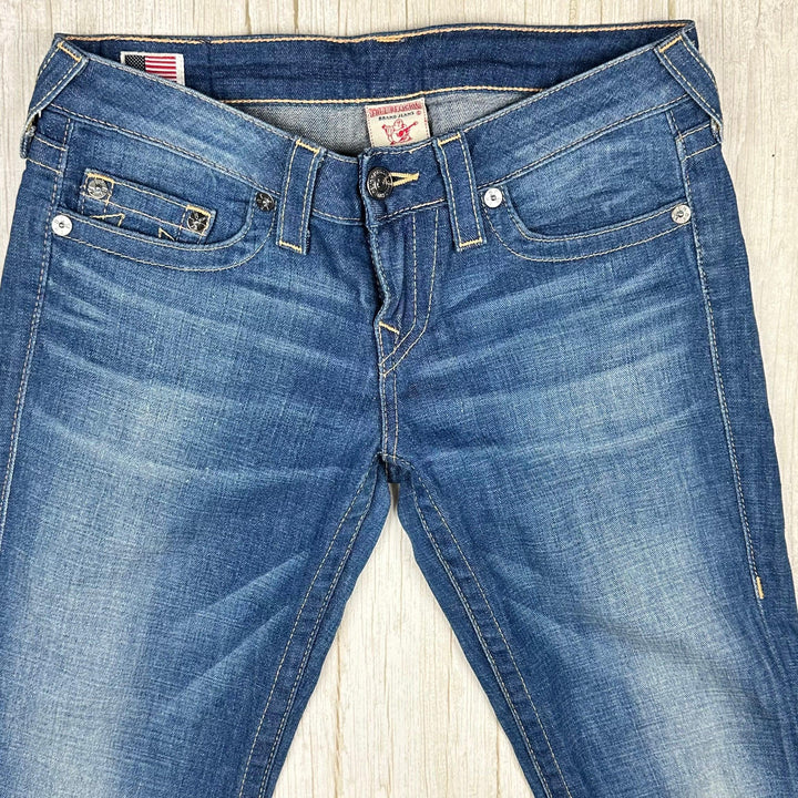 True Religion 'Johnny' Straight Bootcut Jeans- Size 28 - Jean Pool