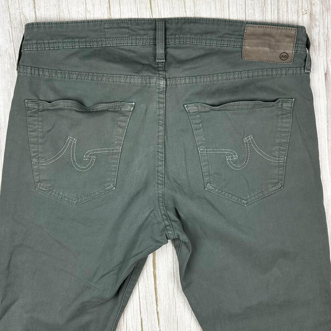 AG Adriano Goldschmied 'The Matchbox' Straight Sage Jeans- Size 32