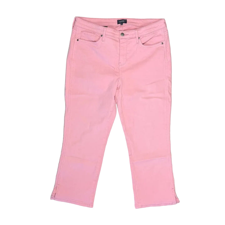 NYDJ Tummy Tuck Cropped Pink Jeans -Size 10US/ 14AU