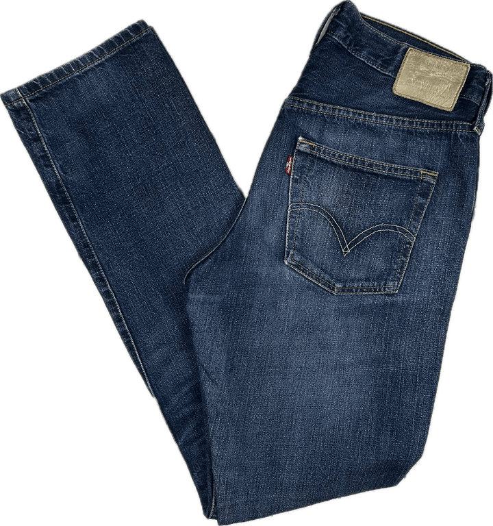 Levis Ladies Classic Button Fly Ankle Jeans -Size 9 or 27" - Jean Pool