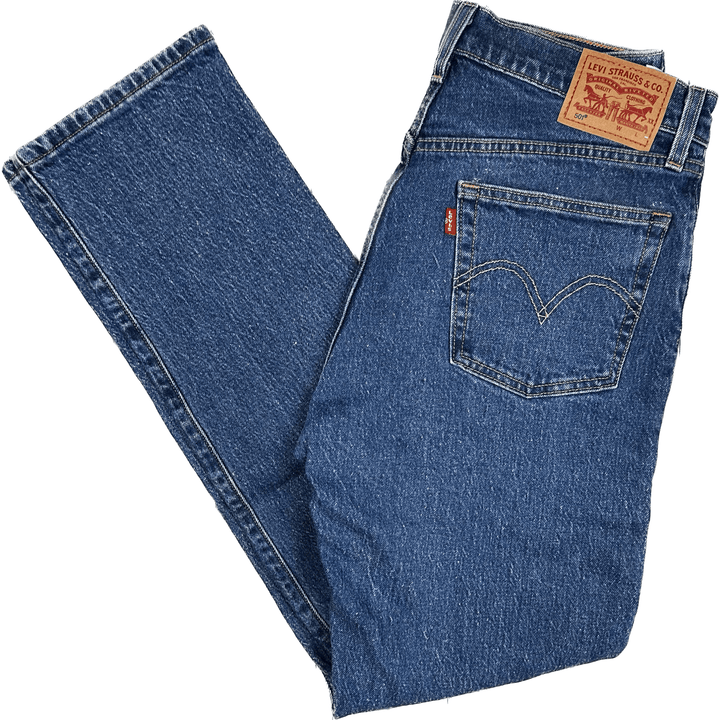 Levis Denim Classic 501 Button Fly Jeans - Size 28/30 - Jean Pool