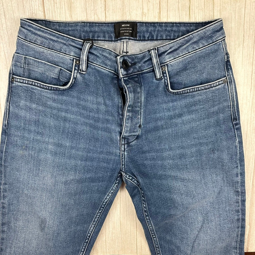 NEUW Mens 'Ray Tapered' Stretch Denim Jeans - Size 32/34