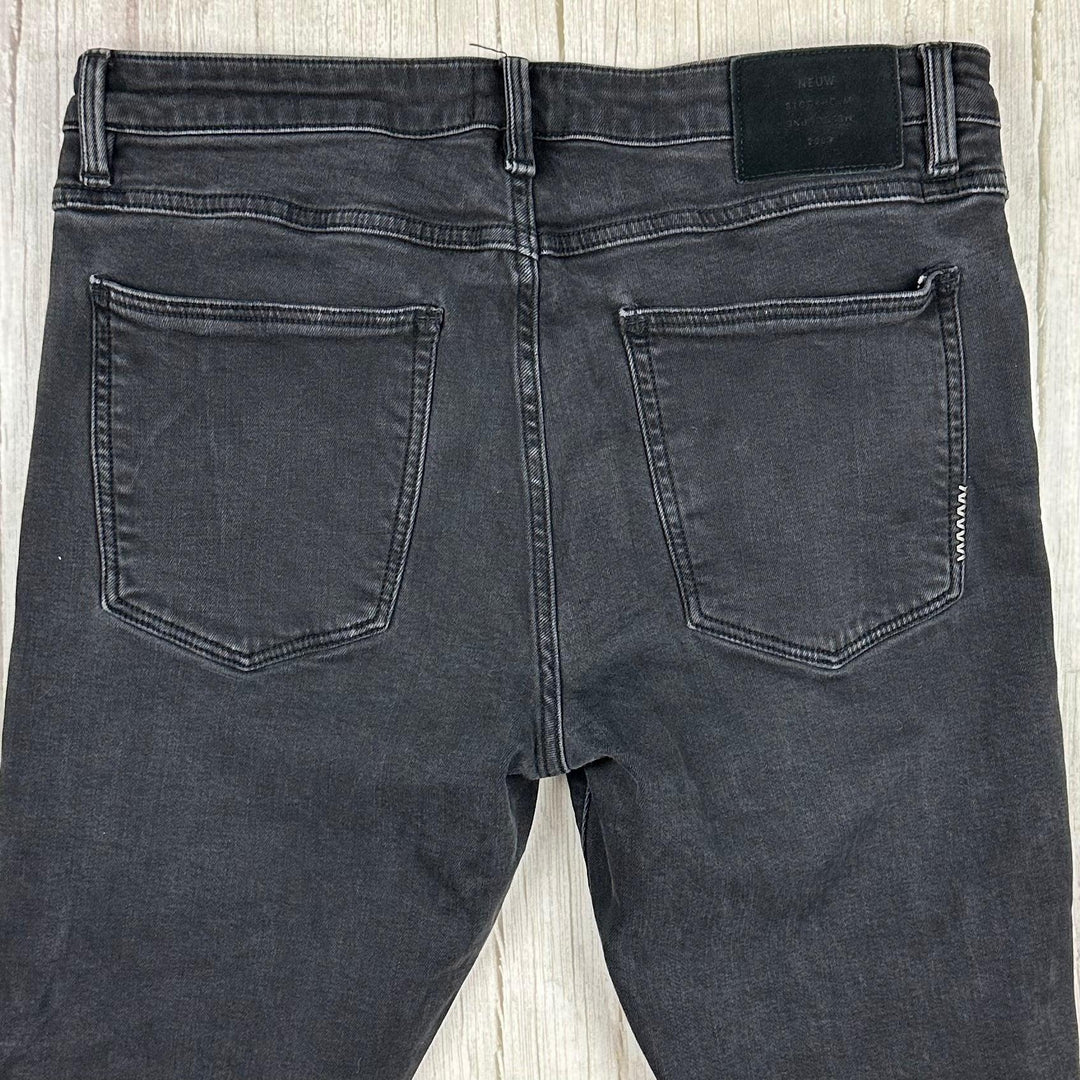 NEUW Mens 'Ray Tapered' Black Denim Jeans - Size 34/34