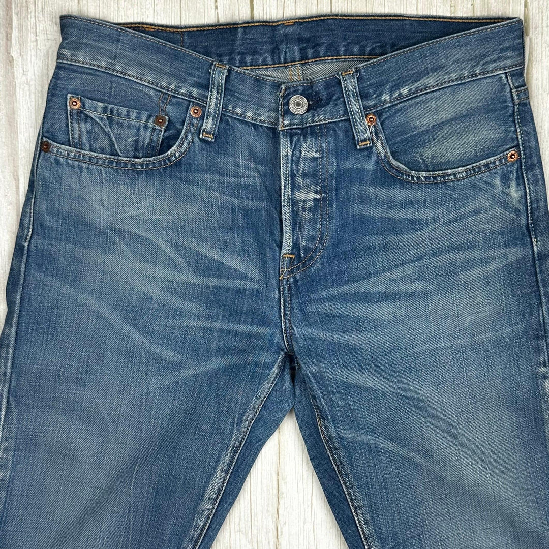 Levis 501 Classic Ladies Denim Jeans -Size 26/32