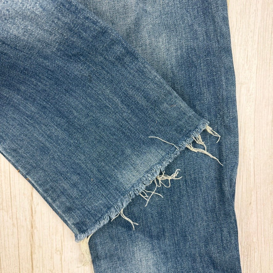 Replay Ladies Y2K 'Marcello' Low Rise Crop Jeans- Suit Size 7/8