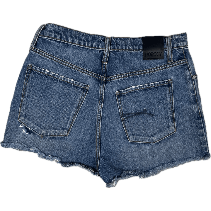 Nobody 'Skyline Short' Relaxed Denim Shorts - Size 25 or 7AU - Jean Pool