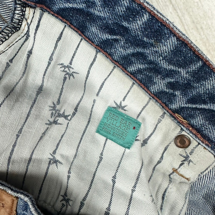 Paul Smith Red Ear Straight Leg Denim Jeans - Size 36R
