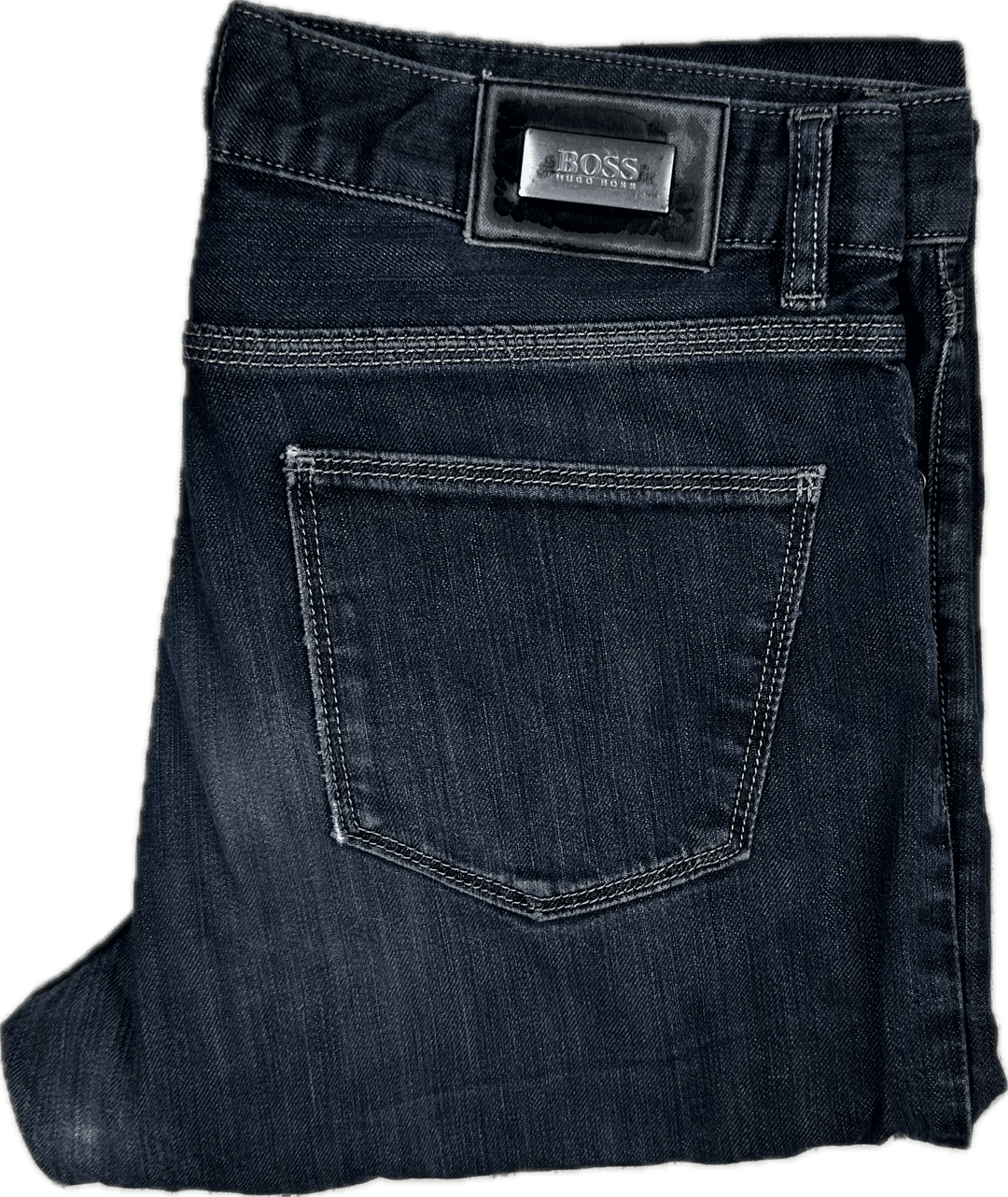 Hugo Boss Men's Regular Fit Jeans - Size 34/32 - Jean Pool