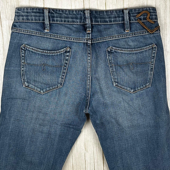 Ralph Lauren 'Kate 5pkt' Straight Logo Jeans - Size 29