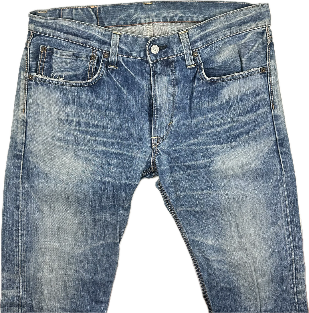Edwin Made in Japan - Straight Bootleg Denim Jeans -Size 36/34