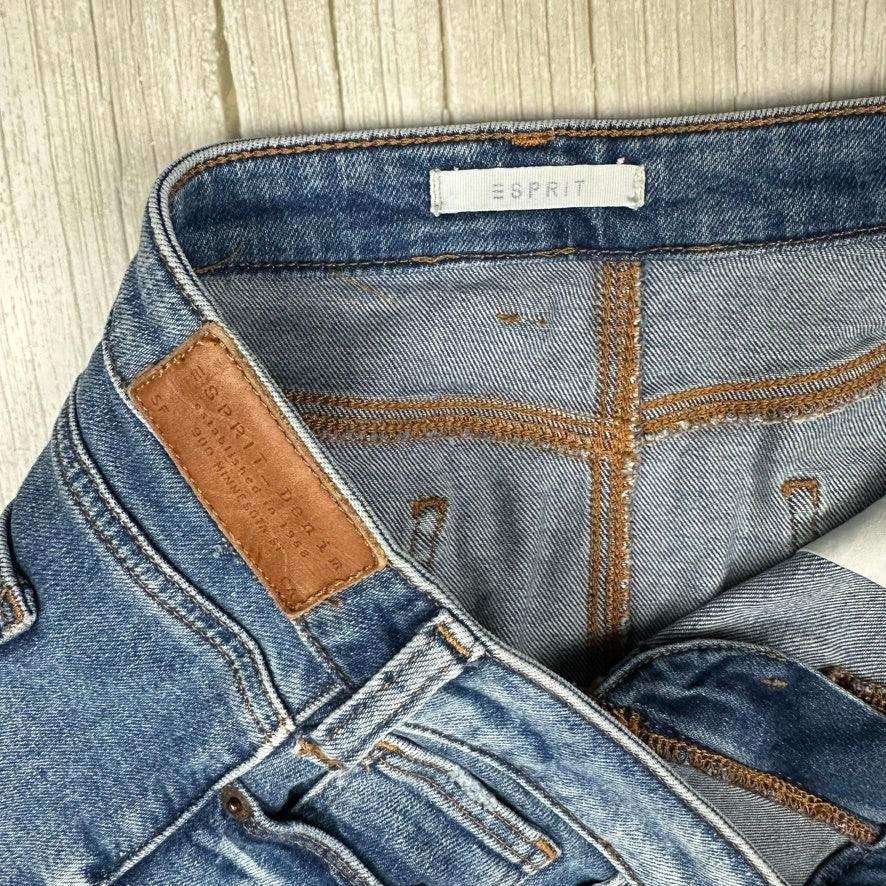 Esprit Stretch Denim Mini Skirt  - Size 42 or 14