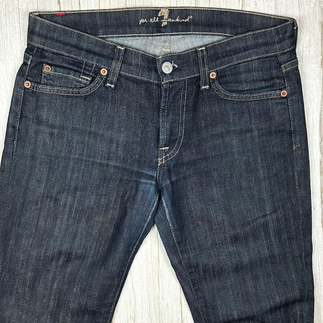 7 for all Mankind Slim Straight Jeans Size- 27