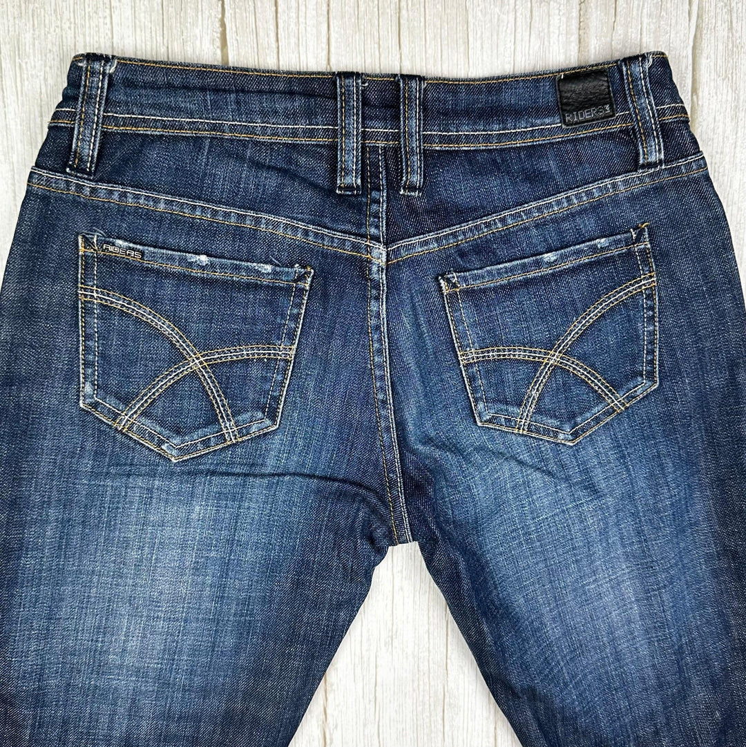 Riders by Lee 'Low Rise Bootcut' Jeans- Size 8 - Jean Pool