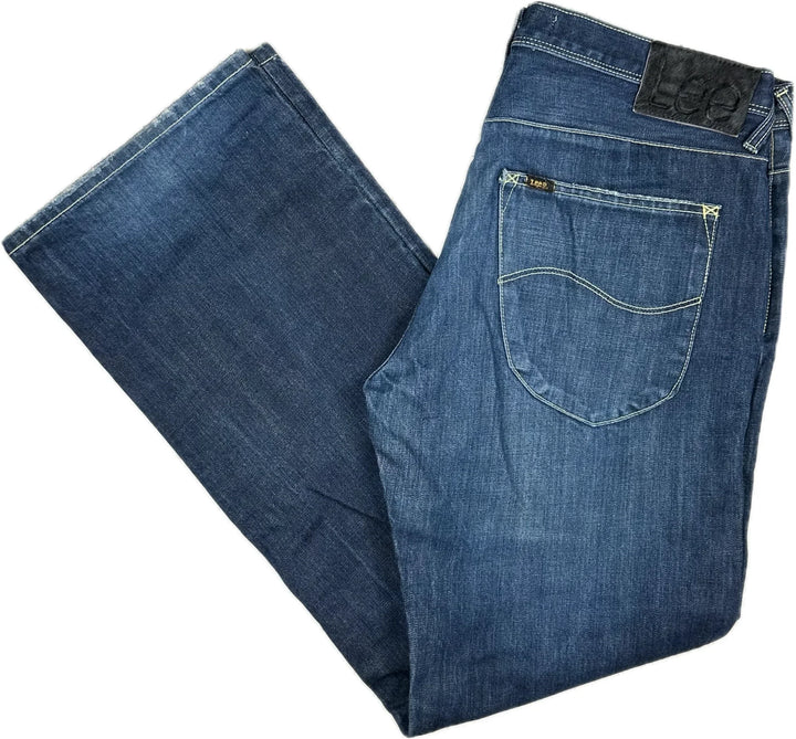 Lee Y2K 'L6' Low Rise Easy Fit Bootcut Denim Jeans -Size 36L