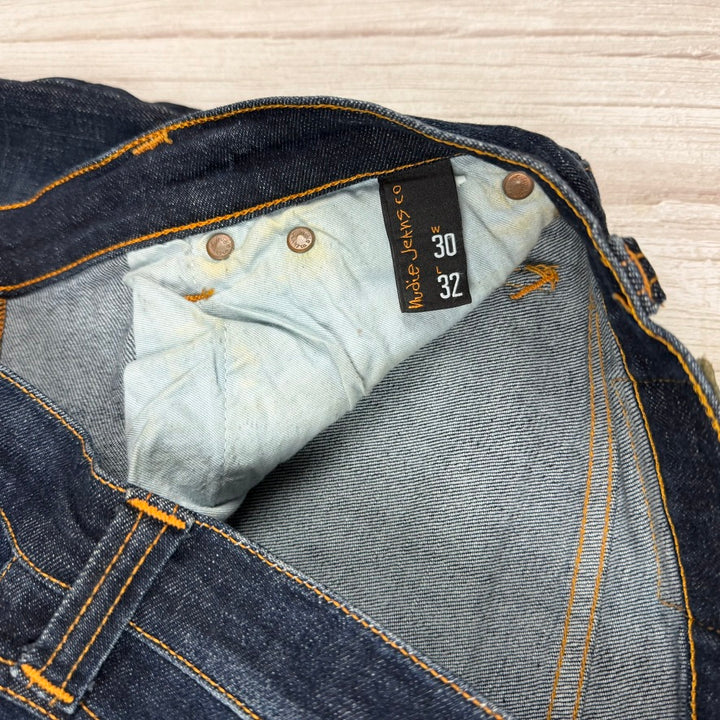Nudie Jeans Co 'Tight Long John' Organic Night Worn Jeans - Size 30/32
