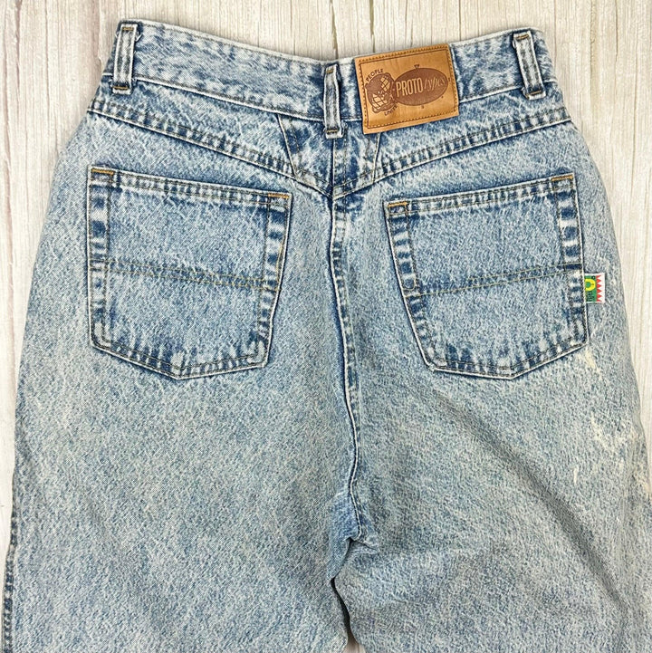 80's Vintage ProtoTypes Australian Made Tapered Jeans-Suit Size 8/9 - Jean Pool