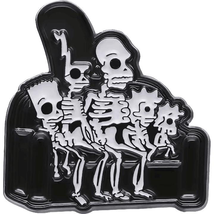 Skeleton Simpsons - Enamel Pin - Jean Pool