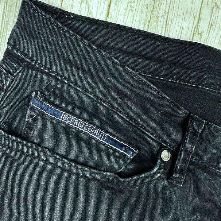 Cerruti 1881 Italian Stretch Black Mens Jeans - Size 34