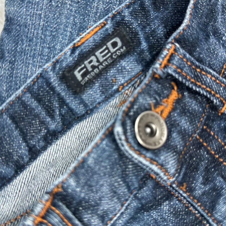 Fred Bare Y2K Slim Straight Denim Jeans- Size 6Y