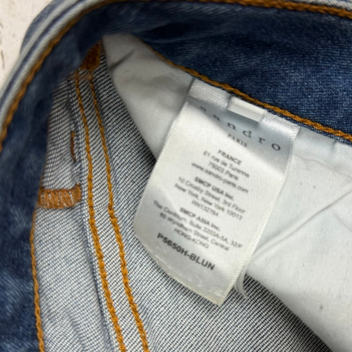Sandro Paris 'Markus' Slim Straight Released Hem Jeans - Size 36/ 8AU