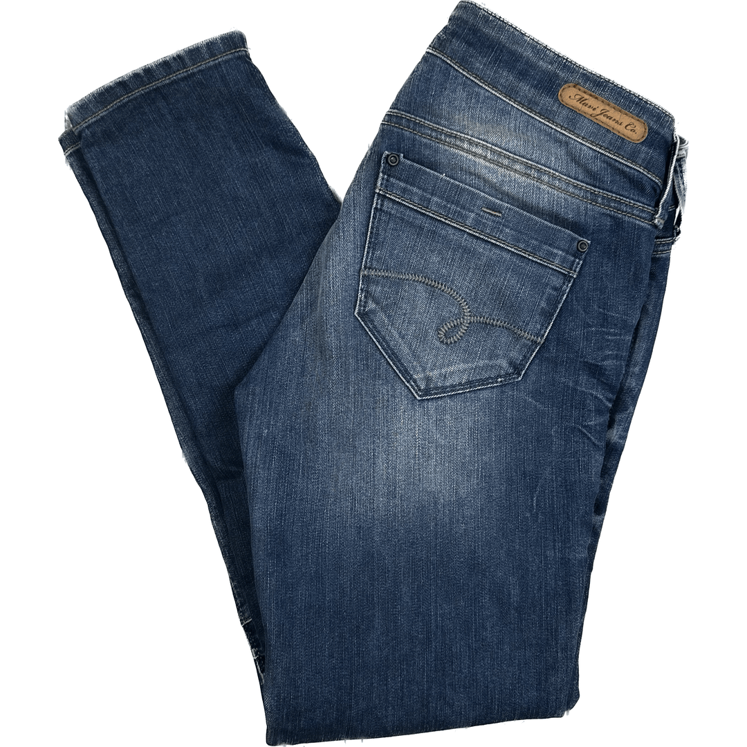 Mavi 'Jesy' Low Rise Skinny Ankle Jeans -Size 28 - Jean Pool