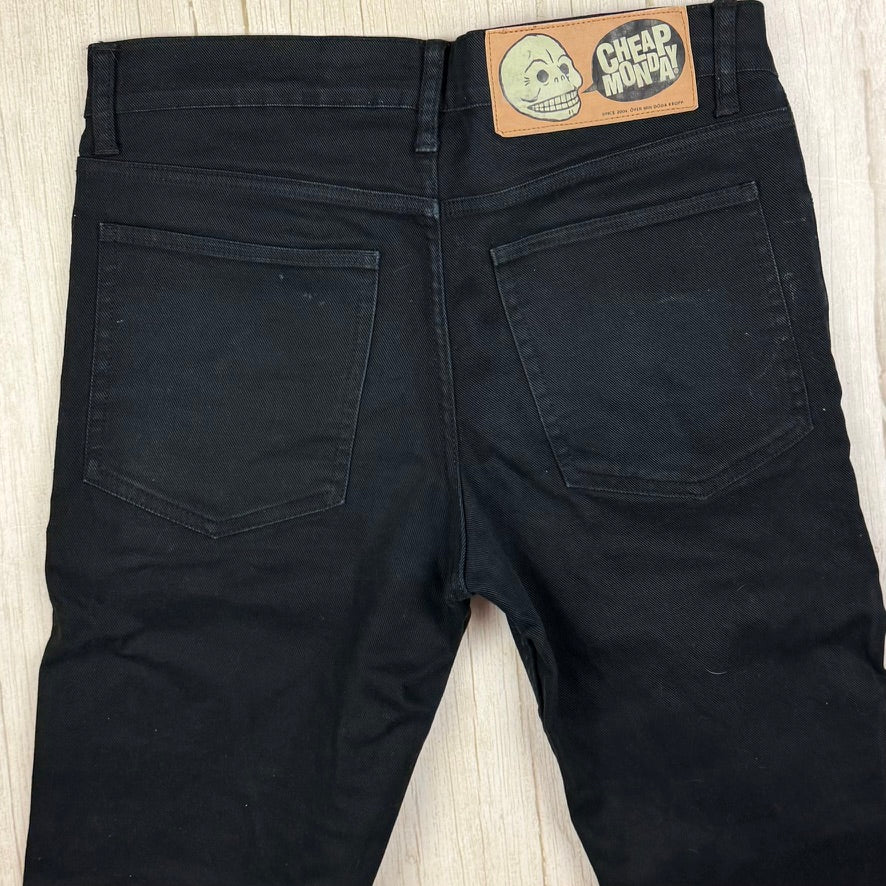 Cheap Monday 'CM Tight 5643 Od Black 'Jeans - Size 32/32