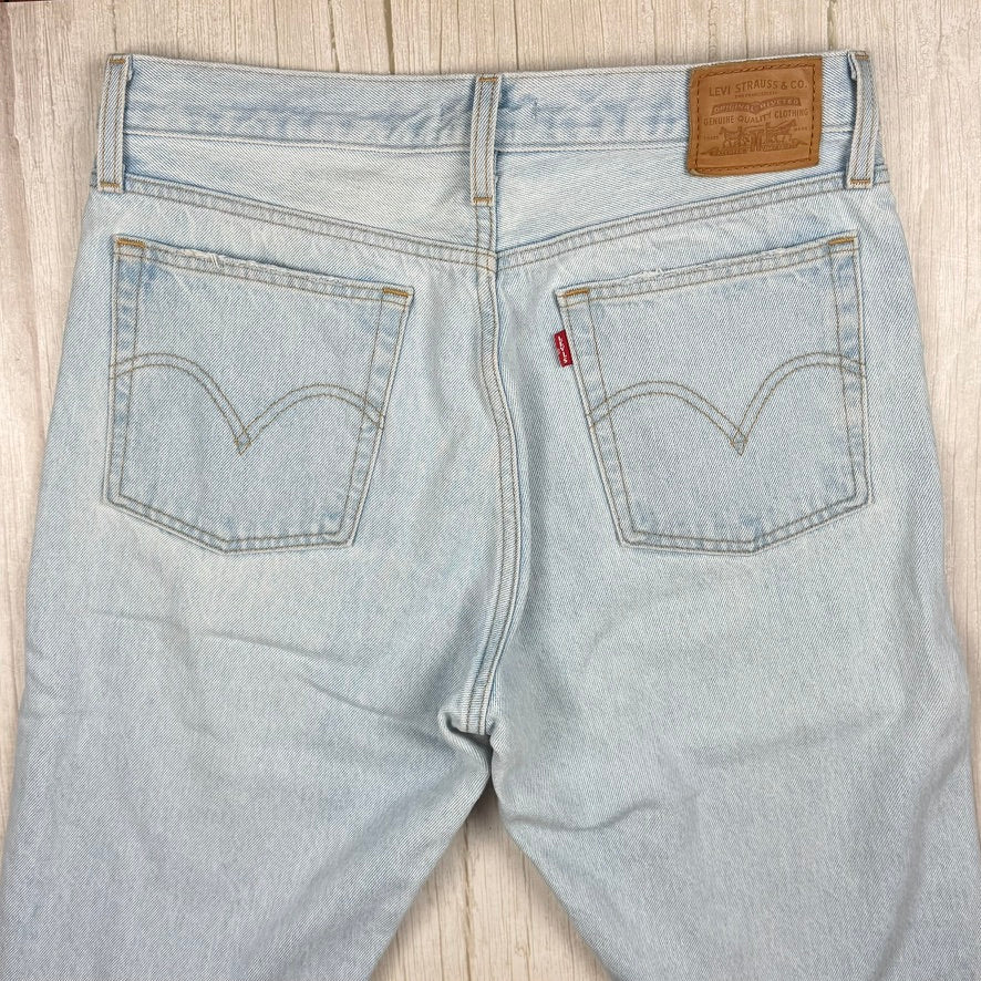 Levis ‘Wedgie Straight’ Ladies Button Fly Denim Jeans   - Size 30