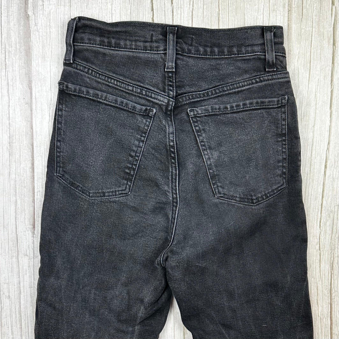 NOBODY 'Frankie Jean' High Rise Ankle Stretch Black Jeans- Size 26