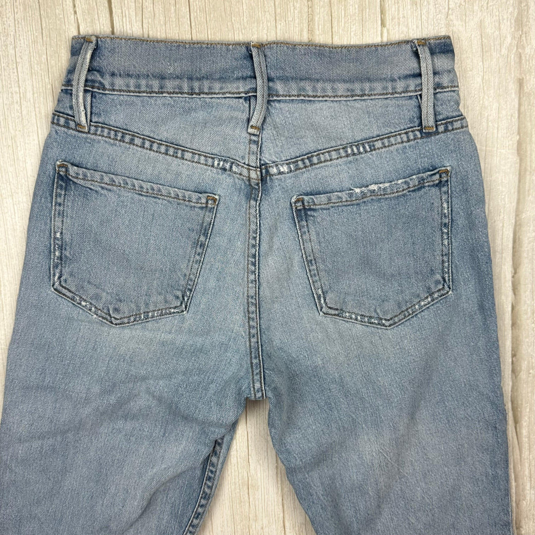 Frame Denim 'Le Sylvie Slender Straight' Bianca Jeans -Size 25