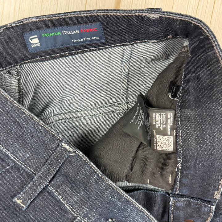 G Star Raw 'Type-C 3D Straight Tapered' Mens Jeans -Size 31
