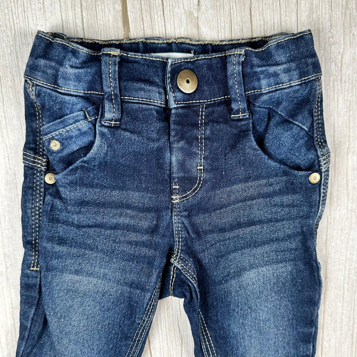 Name It Denmark Toddler Dark Skinny Jeans - Size 12/18M - Jean Pool
