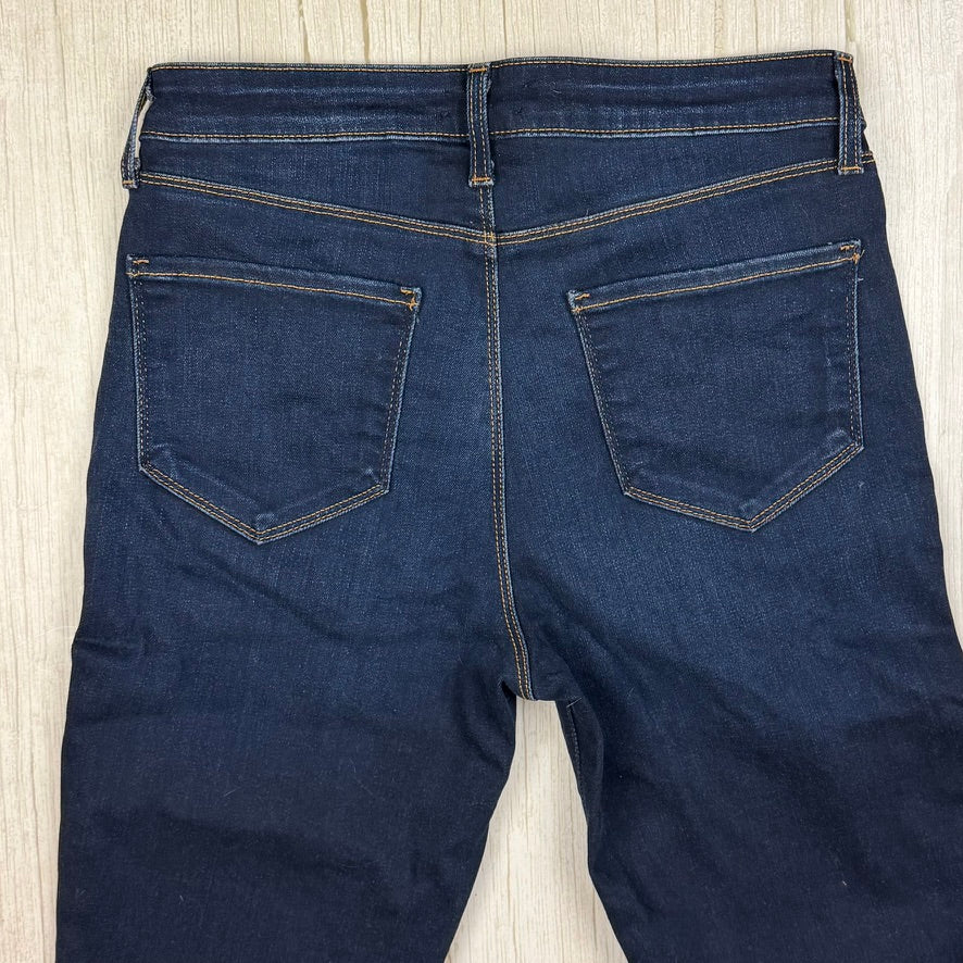 L'Agence  'Margot' High Rise Skinny Blue Ankle Jeans- Size 26