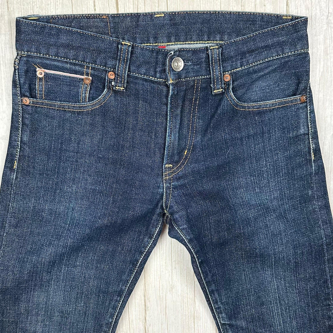 Selvedge Denim Slim Straight UJ Jeans - Suit Size 8/10