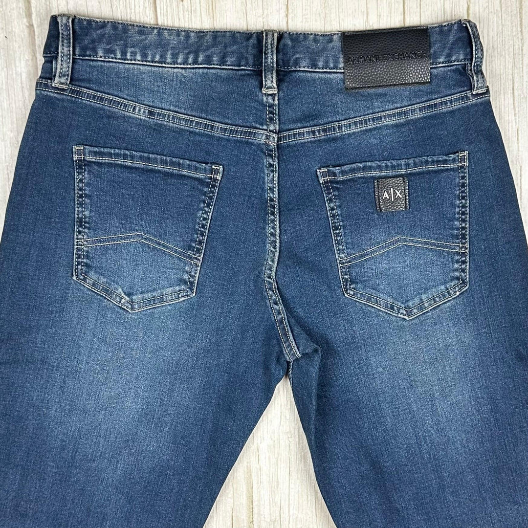 Armani Exchange Mens J16 Straight Jeans  -Size 30S