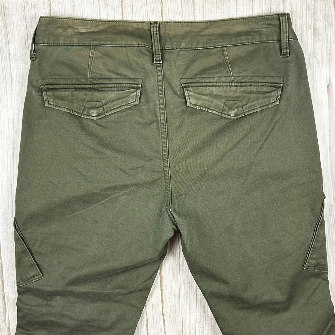 G Star RAW Womens 'Rovic Mid Skinny' Khaki Jeans -Size 27