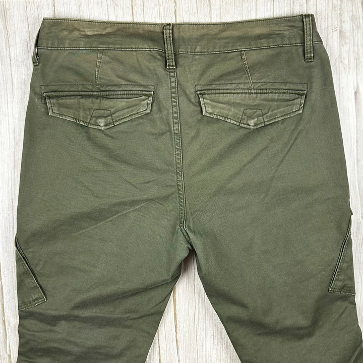 G Star RAW Womens 'Rovic Mid Skinny' Khaki Jeans -Size 27