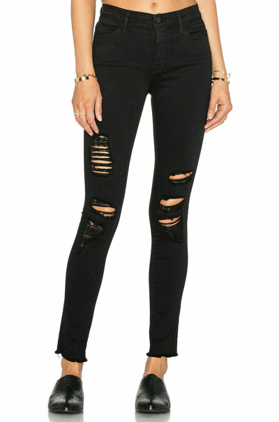 Frame Denim 'Le Skinny de Jeanne Crop' Film Noir Jeans -Size 27